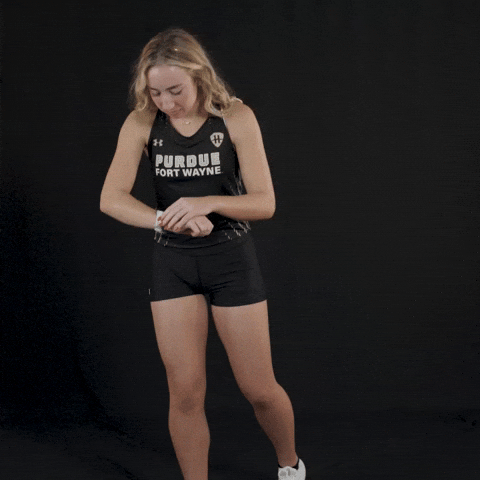 Cross Country Smile GIF by Purdue Fort Wayne Athletics