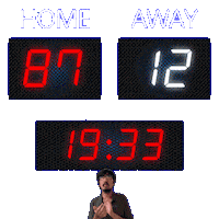 12 Away Sticker