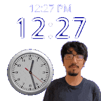 12Pm Sticker