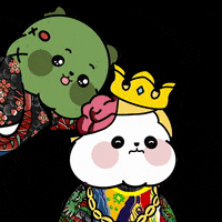 Hungry Barely Alive GIF by Kanpai Pandas