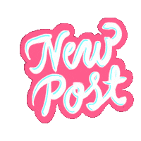 New Post Sticker
