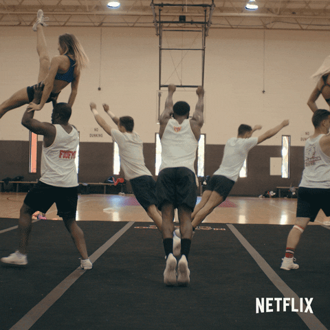 Cheer Competition GIF by NETFLIX