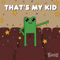 Cheering You On GIF by fwogs