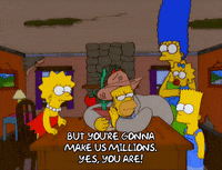 happy homer simpson GIF