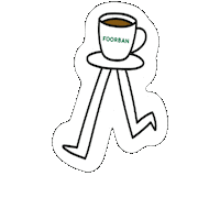 Coffee Work Sticker by Foorban