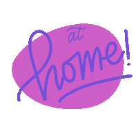At Home Sticker
