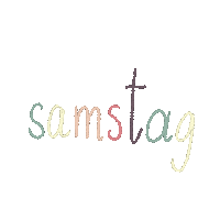 German Saturday Sticker