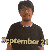 September 21 Sticker