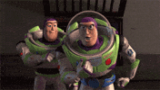 scared toy story GIF