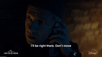 Stay There Phone Call GIF by Marvel Studios