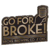 Brewery Sticker by Broke Brewing Co.
