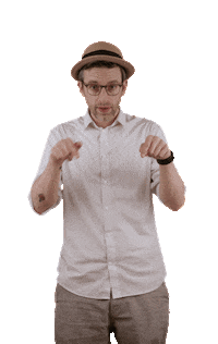 heymo_studio happy dancing hat comment Sticker