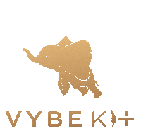 Vybekit mood vibes cannabis elephant Sticker
