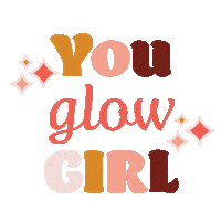 Skincare Glowing Sticker by Beauty by Earth
