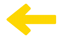This Way Arrow Sticker by fitplace