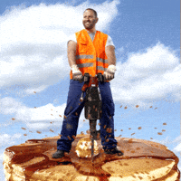 Breakfast Lol GIF by Justin Gammon