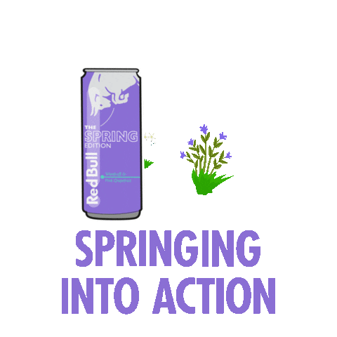 Jump Blooming Sticker by Red Bull