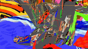 monster walk foot vfx walk cycle GIF