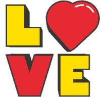 In Love Corazon Sticker by Digito Emprendedor