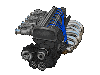Racing Motor Sticker