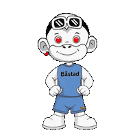 Sweden Beach Town Sticker by Zhot Shop