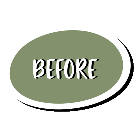 Before And After Stickers Sticker by Little Label Co