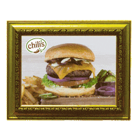 burger chilisrd Sticker by Chili's República Dominicana