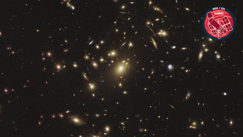 Spin Universe GIF by ESA/Hubble Space Telescope