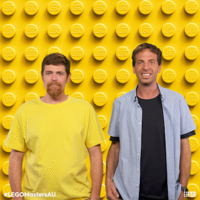 LEGOMastersAU tired australia bored lego GIF