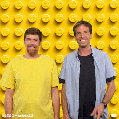 LEGOMastersAU up point australia lego GIF