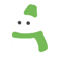 Snowman Sticker