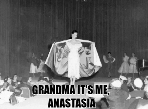 Its Me Anastasia GIF by LaGuardia-Wagner Archives