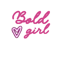 Pink Letters Sticker