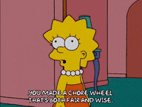lisa simpson spinning GIF