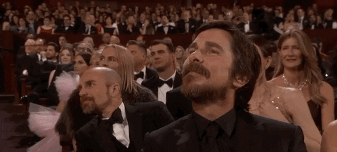 Christian Bale Oscars GIF by The Academy Awards