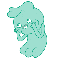Happy Big Eyes Sticker