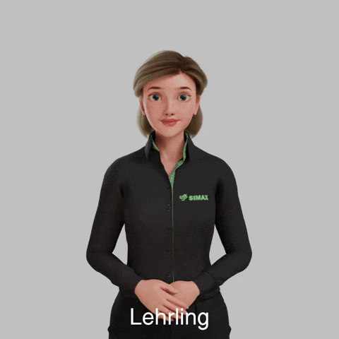 Avatar Gebärdensprache GIF by Sign Time - SiMAX