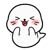 Happy So Excited Sticker by Sappy Seals