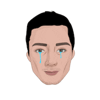Sad Tears Sticker