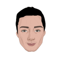 Wink Sticker