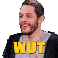 Pete Davidson What Sticker by First We Feast