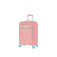 Pink Travel Sticker