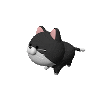 Excited Cat Sticker
