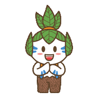 Pandooin dancing mascot go with the flow wisata Sticker