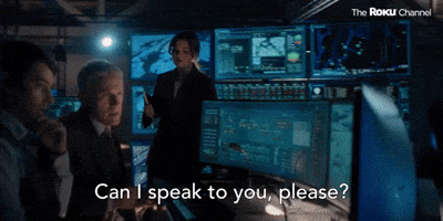 Can I Speak To You Please?