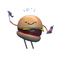 Register To Vote Independence Day Sticker by INTO ACTION