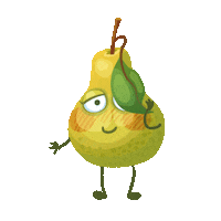 MiWadi_Ireland pear create your own miwadi miway Sticker