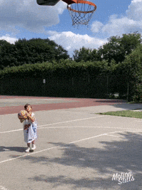 Basketball Ball GIF by pierogiqueen