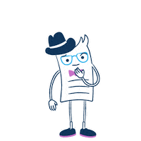 Fun What Sticker by Billingo