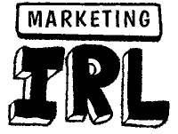 real life marketing Sticker